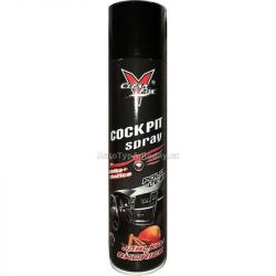 Cockpit spray Jablko+skořice CLEAN FOX 400ml