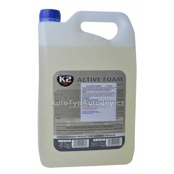 K2 ACTIVE FOAM 5 kg - vysoce pěnící produkt pro mytí vozidel K2 - PL
