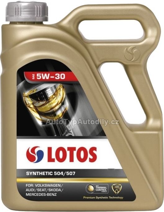 Olej motorový 5W-30 504/507 LOTOS SYNTETIC 5L LOTOS-PL