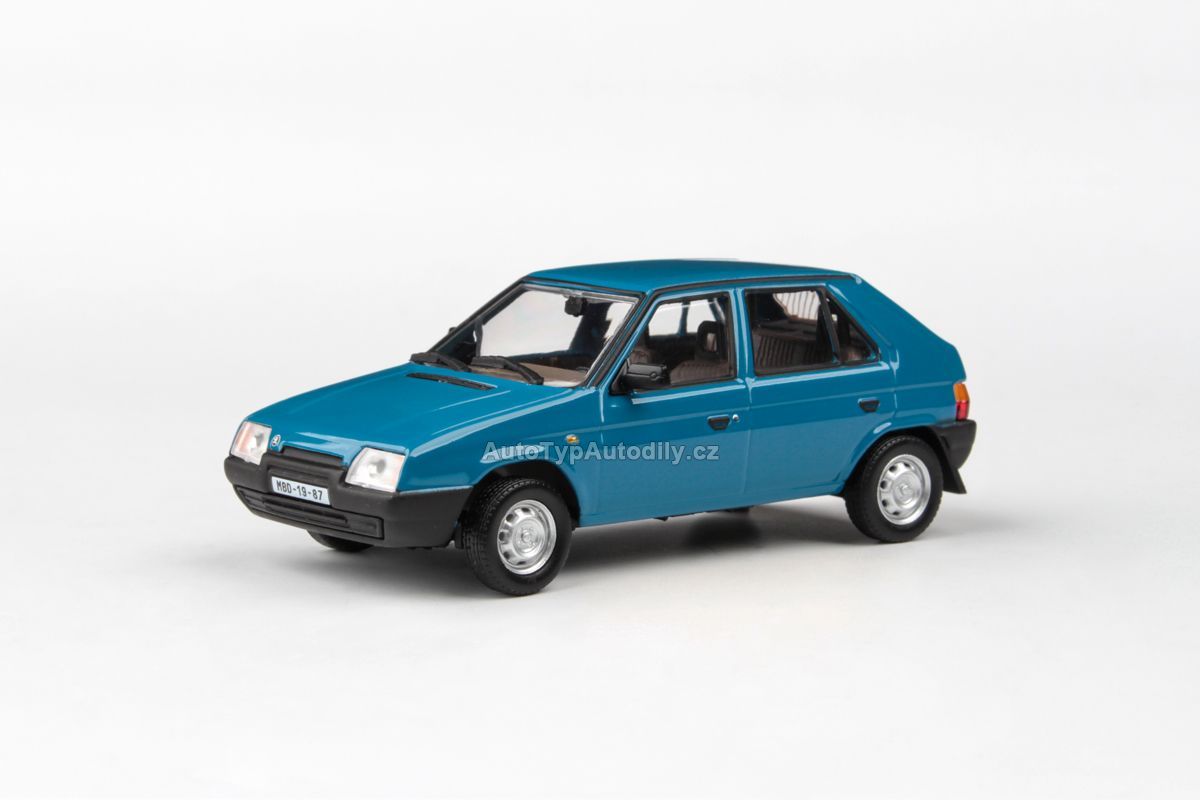 Škoda Favorit 136L (1988) 1:43 - Modrá Škoda ABREX