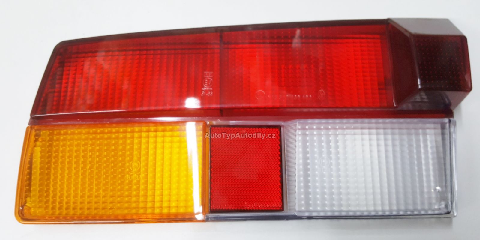 Sklo-kryt zadního světla levý Škoda 105/120/Garde/Rapid...: 114-924263 CN
