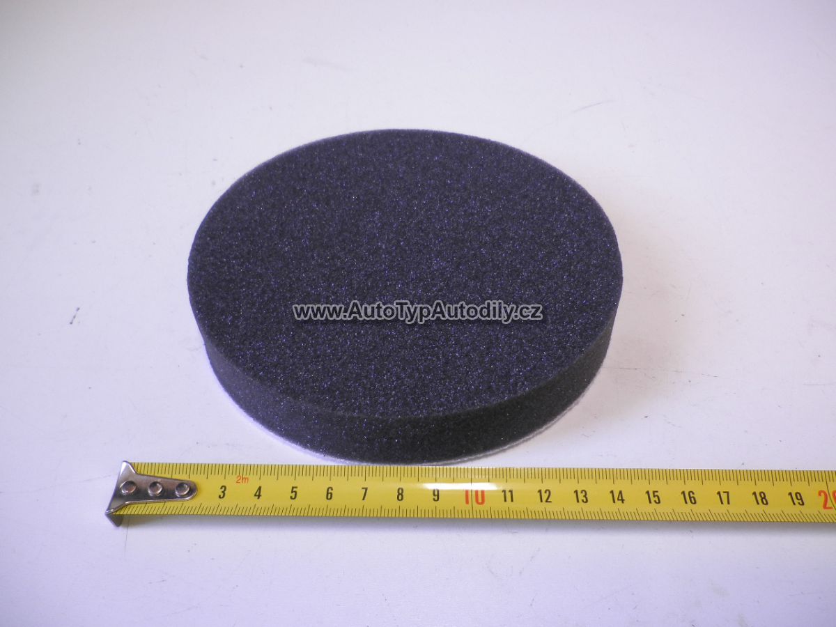 Leštící kotouč Soft - jemný černý - průměr 150 mm / 25 mm