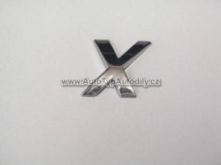 Znak písmeno X